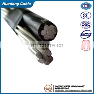 Overhead Aluminum Conductor Twisted 2*10mm2 Aerial Abc Cable thumbnail-5