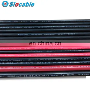 Slocable Halogen Free Photovoltaic Solar Cable 1000V DC Wire 12AWG 4mm2 for PV Station thumbnail-4
