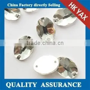 1210L Shiny Tear Shaped 7*12mm Crystal Sew on Stones,sew on Crystal Stones,sew on Stones Crystal for Garments thumbnail-2