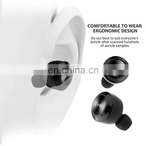 Promotional 2021 Wireless Headphones Stereo 5.0 Bluetooth Mini Earphone In-ear TWS Earbuds for Phone thumbnail-2
