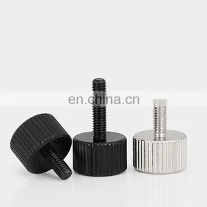 Stainless Steel Hand Tightening Thumbscrew Anodized Aluminum Adjust Thumb Knob Knurl Screw thumbnail-1
