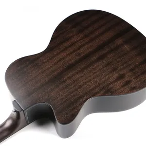 LS-130TBK Acoustic Guitar Black Color 40 Inch Guitar Factory Wholesale OEM High Quality Guitar With Cheap Price thumbnail-4