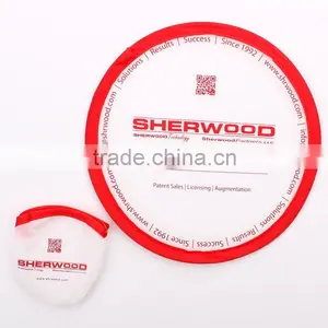 With Matching Pouch Foldable Nylon Frisbee thumbnail-1