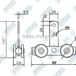 07125 Truck Steel Curtain Roller thumbnail-2