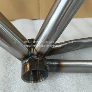 Cr-Mo 4130 Bicycle Frame Cromoly Fixed Gear Bike Frame Steel Bike Frame thumbnail-4
