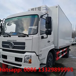 Factory Sale Dongfeng Tianjin 4*2 RHD 10tons-15tons Refrigerated Truck for Sale, Frozen Van Box Truck for Sale thumbnail-1