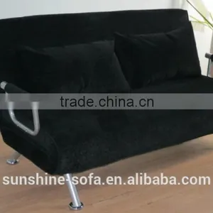 2015 Fashion Design Love Seat Fabric Metal Sofa Bed Chair Furniture thumbnail-1