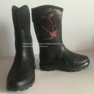 Waterproof Neoprene Boot, Camo Neoprene Shoes,Heat Preservation Neoprene Boots,Neoprene Injection Boot,Outdoor Rubber Boot thumbnail-3