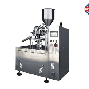 NF-60 Semi-Automatic Metal Tube Filling & Sealing Machine thumbnail-1