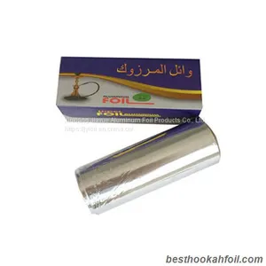 Wholesale Aluminium Hookah High Quality Foils In Silver Color Shisha Foil Hookah Foil Shiny Side thumbnail-2