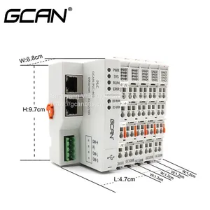 GCAN PLC Complies With ISO 11898 32 I/O Modules Support OpenPCS Programming Environment thumbnail-1