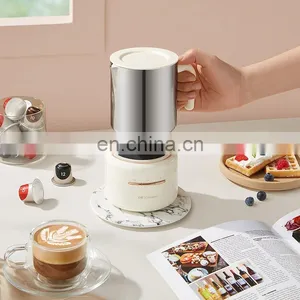 XIAOMI SCISHARE Milk Foaming Steamer DIY Making Latte Cappuccino Hot and Cold Electric Milk Frother thumbnail-2