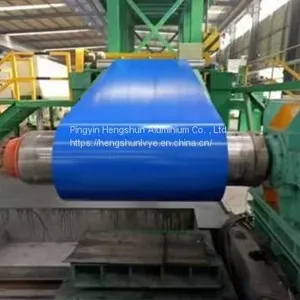 Color Coated Alloy Aluminum Roll Processing, Aluminum Magnesium Manganese Coated Alloy Aluminum Roll, Coated Alloy Aluminum Roll thumbnail-5