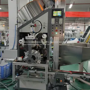 AUTOMATIC WINE VODKA SPIRIT BOTTLE CAP HOT FOIL STAMP EQUIPMENT FOR METAL PLASTIC FLAT HOT STAMPING PRINTING PRINTER PRESS MACHINE thumbnail-1
