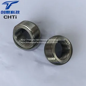 Spot Supply of Chuanghui TC4 Titanium Alloy Gray Nut Mechanical Accessories for Customized Processing of Irregular Parts thumbnail-5