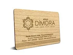 Wholesale 13.56mhz Custom Rfid Nfc Wood Business Card Mifare Smart Card thumbnail-1