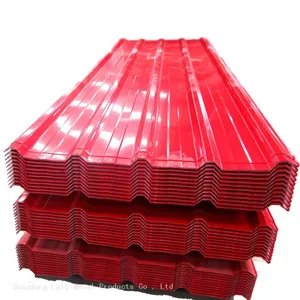 Ppgi Corrugated Roof Sheet Ppgi Sheets Galvanized Steel Coil Ppgi Color Coated Corrugated Roofing Sheet thumbnail-4