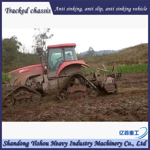 Tractor Modification With Half Chain Track, Mud Ground, no Sinking, Anti-skid thumbnail-4