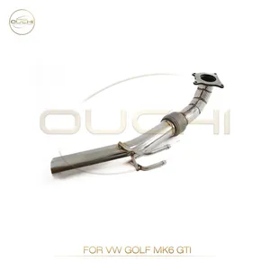 Stainless Steel Exhaust System Downpipe for Volkswagen Golf GTI MK6/Golf GTI MK7/7.5R TIG Manual Welding High-performance Automotive Exhaust Parts thumbnail-2