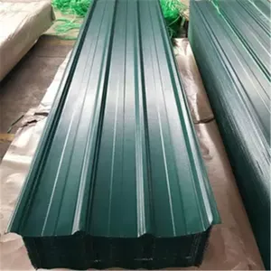 Prepainted Corrugated Steel Sheet Color Coated Roofing Plate SGCC Grade for Container Application thumbnail-4