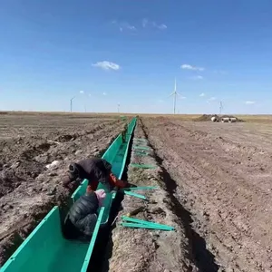 Fiberglass Drainage Channel for Industrial Plant Floor Drainage, Chemical Resistant thumbnail-2
