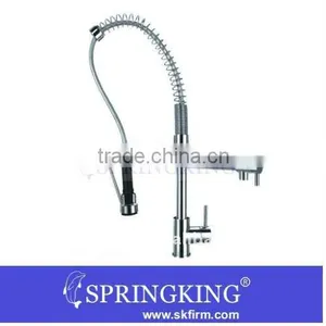 2011 Hot Sell Brass Pull Out Kitchen Faucet thumbnail-1