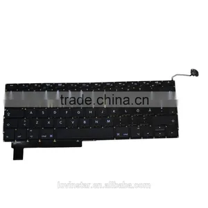 Swedish Laptop Keyboard Replacement 2008-2012 For Macbook Pro 15" A1286 thumbnail-4