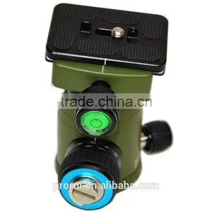 Camera Tripod Head With Dual-level Aluminum Damping Ball Head thumbnail-6