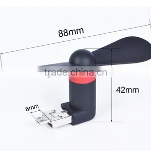 Cheapest Price Portable USB Mini Fan Compatible With External Android Smartphones thumbnail-4