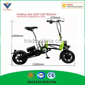 12 Inch Standard Configuration Folding Electric Bike Battery thumbnail-1