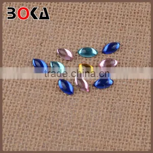Hot Sale Crystal no Hotfix Stone for Lady Dress Crystal Glass Stone thumbnail-1