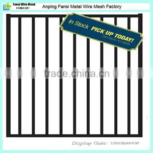 1.2m Heigh Flat Top Decorative Access Gate thumbnail-1