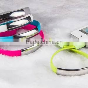 Hot Selling Stainless Men's Women's Bracelet USB Data Cable thumbnail-2
