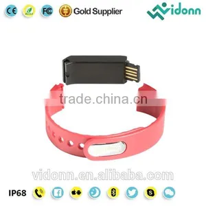 Hot Selling Vidonn X6S IP68 USB Charging Step Counter Calorie Burnt Free APP Instructions for Use Pedometer Digital Pedometer thumbnail-3