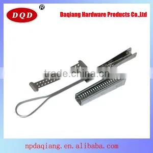 New Style 3 Knots for 1-2 Pair SS201 Drop Wire Rope Clamp With Galvanized thumbnail-1