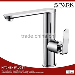 Hot Cold Mixer Chromed Pull Out Spray Kitchen Faucets thumbnail-1