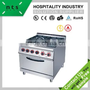 Heat Resistant 4 Burner Gas Cooker With Oven thumbnail-1