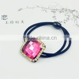 Sweet Women Fashion Hair Accessories Glass Stone Hair Band Headwear thumbnail-3