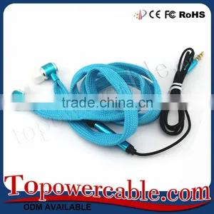 Best Shoelace Design Earphones With Microphone For Samsung Galaxy S6 thumbnail-5