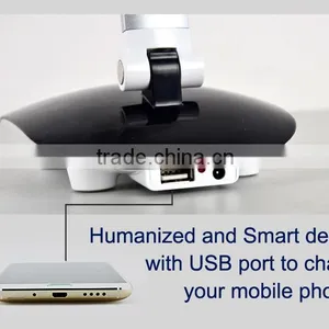 Patent LED Table Lamp w Rechargeable and USB Port to Charge Mobile Phone thumbnail-5