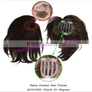 Natural Brazilian Hair Pieces for Women thumbnail-1