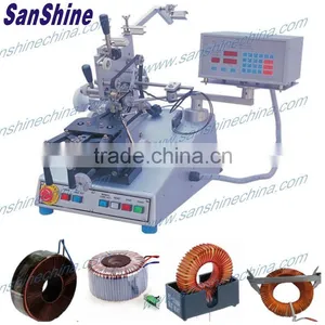 Automatic UPS Inductor Toroidal Winding Machine(SS900B8 Series Final OD 20~150mm) Replace JOVI Toroidal Winder thumbnail-1