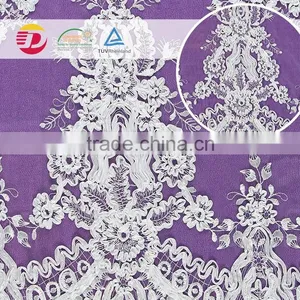 New Product Cheap Underwear Cotton Embriodered Guipure Lace for Dress China thumbnail-1