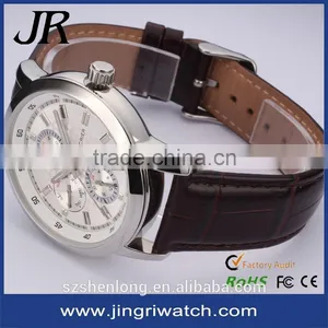 2016 Hot Charm Your Logo Custom Japan Movt Quartz Watch Stainless Steel Back Classic Quartz Watch thumbnail-3
