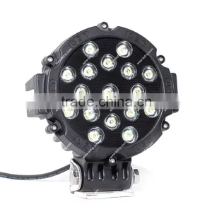LED Off Road Light,51W LED Work Light, Truck,Jeep, Atv,4WD,Boat,Mining LED Driving Light thumbnail-1