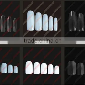 Wholesale--500pcs French Nail Tips 10 Different Size White French False Nail #1172 thumbnail-1