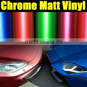 New Arrival Matt Chrome Car Wrapping Films With Size 1.52*20m thumbnail-1