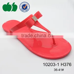 High Quality Latest Style Fashion Lady Pvc Jelly Slipper thumbnail-3