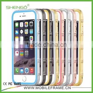 Factory Wholesale Metal Phone Case With TPU for IPhone 6 Plus thumbnail-3