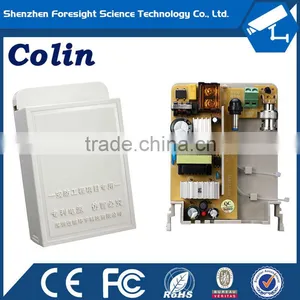 Colin Patent Design Waterproof White Color 12v 2A DC Power Adaptor UL FCC Certification Power Adapter thumbnail-1